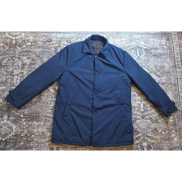 Ralph Lauren Lerner 42R Navy PrimaLoft Insulated Dress Casual Rain Coat Men - Picture 3 of 13